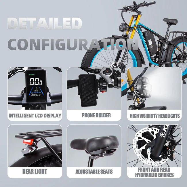 Keteles K800 Pro Electric Bike-Vostro Cycles