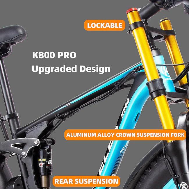 Keteles K800 Pro Electric Bike-Vostro Cycles