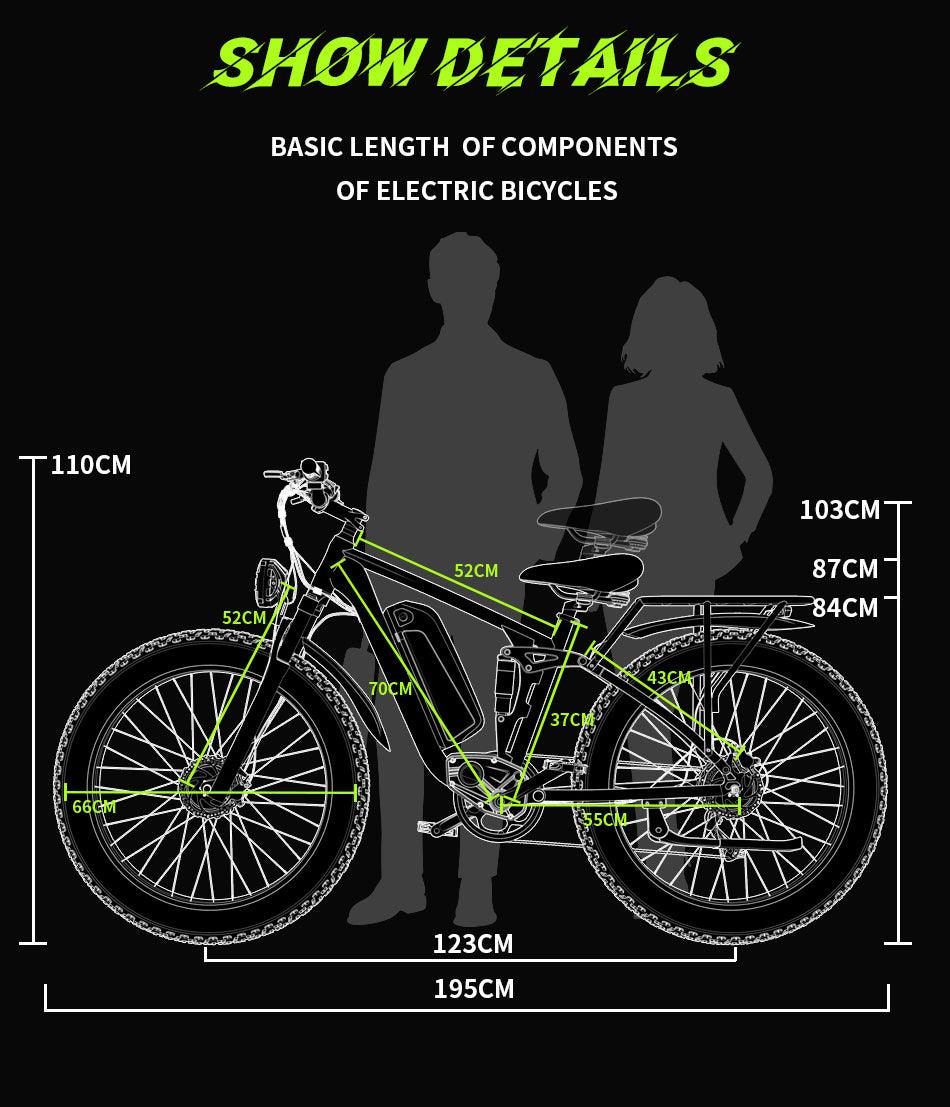 DUOTTS S26 Pro Electric Bike-Vostro Cycles