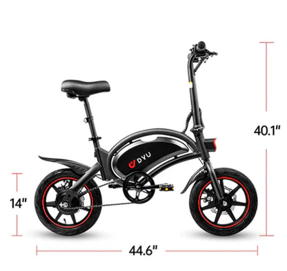 DYU D3F Upgraded Folding Electric Bike