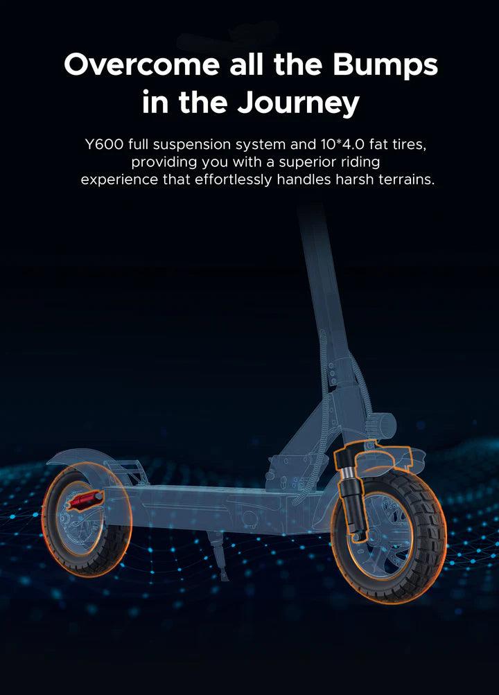 ENGWE Y600 Seated Electric Scooter-Vostro Cycles