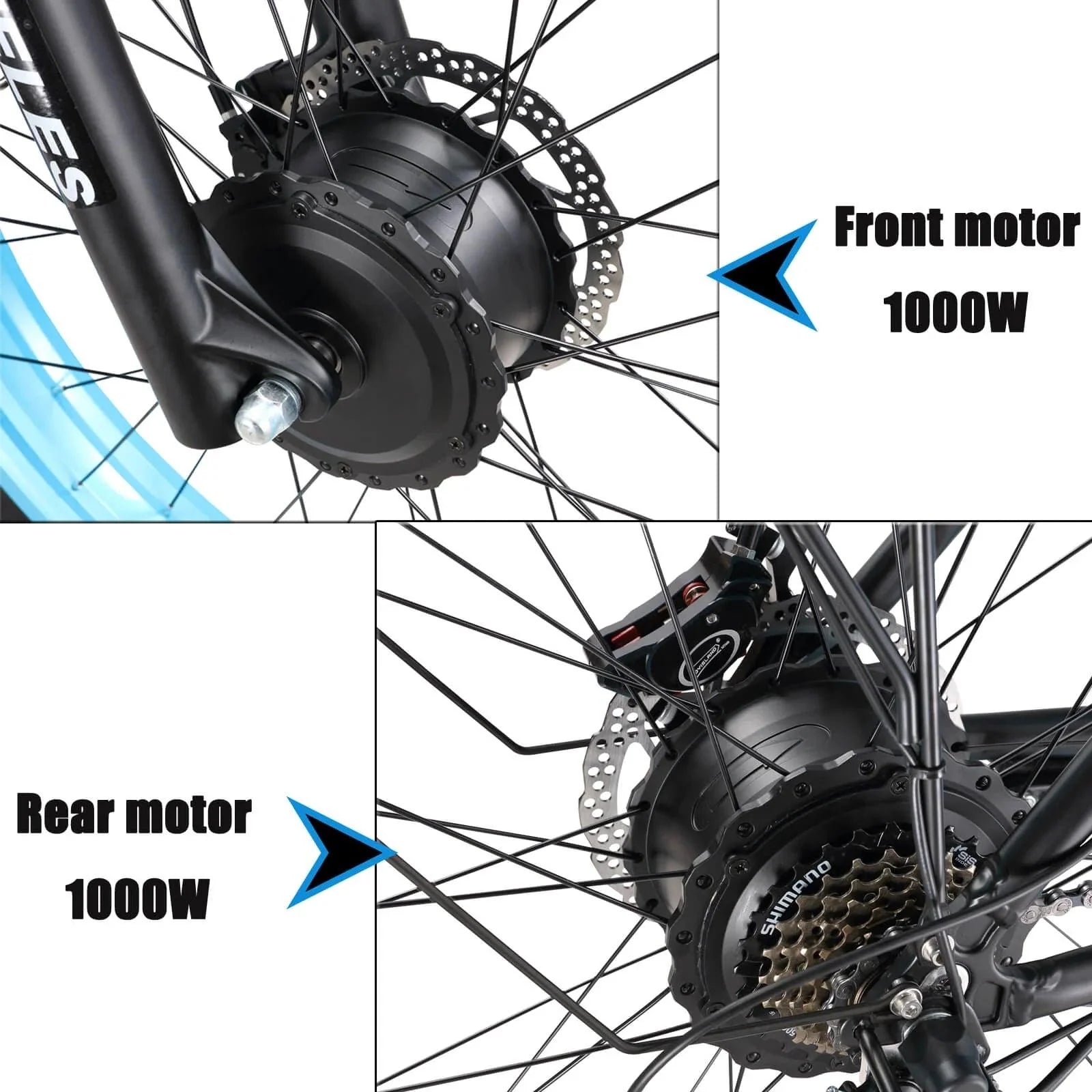 Keteles K800 Single/Dual Motor Electric Bike-Vostro Cycles