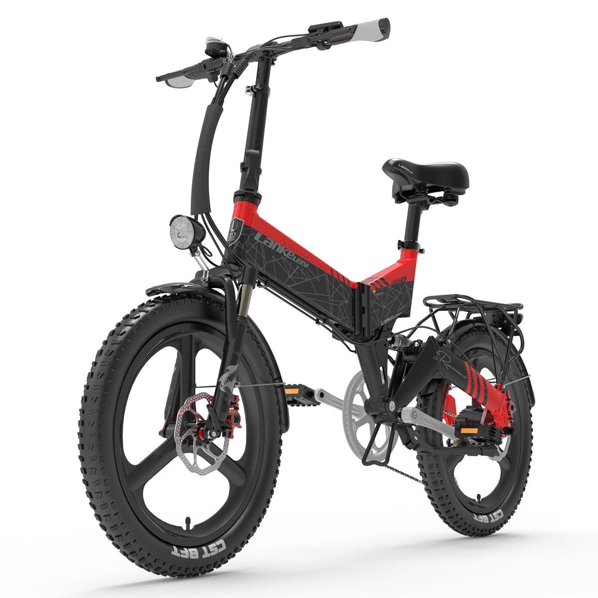 LANKELEISI G650 Folding Electric Commuter Bike-Vostro Cycles